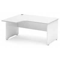 MESA DE OFICINA SERIE WORK CON FORMA DE L IZQUIERDA 180X120 BLANCO/BLANCO ROCADA 2054AW04V24 (Espera 4 dias) en Huesoi
