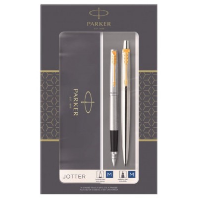 SET JOTTER. DUO PLUMA + BOLÍGRAFO ACERO GT PARKER 2093257 (Espera 4 dias) en Huesoi