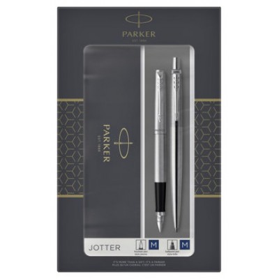 SET JOTTER. DUO PLUMA + BOLÍGRAFO ACERO CT PARKER 2093258 (Espera 4 dias) en Huesoi