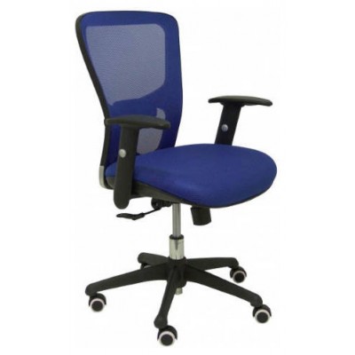 PIQUERAS Y CRESPO Silla Pozuelo respaldo malla azul asiento 3D azul. ¡Ultimas unidades!! en Huesoi