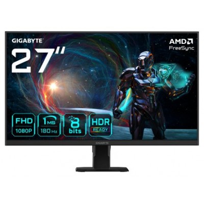 MONITOR GIGABYTE 27" GS27FA,SS IPS,1920X1080 (FHD),1MS,1000:1,180HZ,2HDMI+1DP,NEGRO (Espera 4 dias) en Huesoi