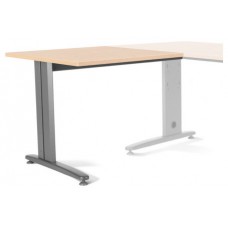 ALA PARA MESA DE OFICINA SERIE METAL 100X60 GRIS / HAYA  ROCADA 2102AC01 (Espera 4 dias) en Huesoi