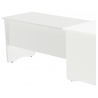 ALA PARA MESA DE OFICINA SERIE WORK 100X60 BLANCO / BLANCO ROCADA 2102AW04V24 (Espera 4 dias) en Huesoi