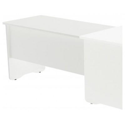 ALA PARA MESA DE OFICINA SERIE WORK 100X60 BLANCO / BLANCO ROCADA 2102AW04 (Espera 4 dias) en Huesoi