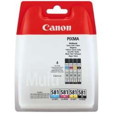 MULTIPACK 4 CARTUCHOS CANON TINTA CLI-581 BK/C/M/Y (Espera 4 dias) en Huesoi