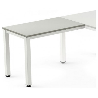 ALA PARA MESA SERIE EXECUTIVE 100X60 BLANCO/ GRIS ROCADA 2107AM02 (Espera 4 dias) en Huesoi