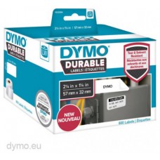 ROLLO 800 ETIQUETAS PLASTICAS LW DURABLE 57MM X 32MM DYMO 2112289 (Espera 4 dias) en Huesoi