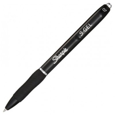 Sharpie S-Gel Bolígrafo de gel de punta retráctil Negro 12 pieza(s) (MIN12) (Espera 4 dias) en Huesoi