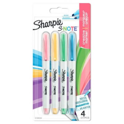 Sharpie 2138234 marcador permanente Multicolor 4 pieza(s) (Espera 4 dias) en Huesoi