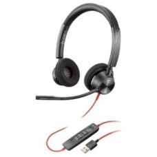 Auriculares estereo Poly Blackwire 3320 USB-C + en Huesoi