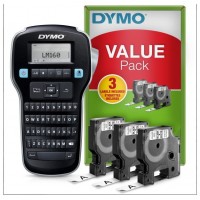 ROTULADORA LABERMANAGER 160 + 3 CINTAS D1 12MM NEGRO/BLANCO VALUE PACK DYMO 2142267 (Espera 4 dias) en Huesoi