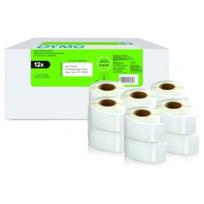 PACK 12 ROLLOS LW ETIQUETAS 25X54MM DYMO 2177563 (Espera 4 dias) en Huesoi