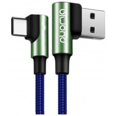 Cable Acodado USB 2.0 Tipo C Azul / Verde Biwond (Espera 2 dias) en Huesoi