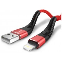 Cable Anti Rotura Lightning a USB 2.0 Rojo Biwond (Espera 2 dias) en Huesoi