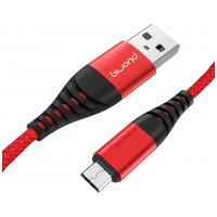 Cable Anti Rotura Micro USB a USB 2.0 Rojo Biwond (Espera 2 dias) en Huesoi
