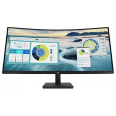 HP Monitor P34hc G4 / 34" / WQHD / HDMI-DisplayPort-USB(A)-USB(B)-USB(C) / Regulable Altura / Curvo en Huesoi