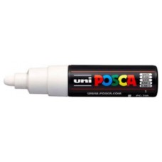 ROTULADOR NO PERMANENTE 4,5-5,5MM. PC-7M BLANCO UNI-BALL 300079000 (MIN6) (Espera 4 dias) en Huesoi
