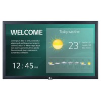 LG 22SM3G-B pantalla de señalización 54,6 cm (21.5") IPS Full HD Pantalla plana para señalización digital Negro Procesador incorporado (Espera 4 dias) en Huesoi