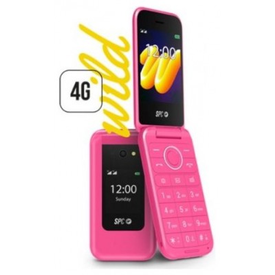 SPC 2336P Wild 4G Telefono Movil 2.8" BT FM Rosa en Huesoi