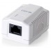 ROSETA DE SUPERFICIE CATEGORIA 5e 1 HEMBRA RJ45 en Huesoi