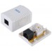 ROSETA DE SUPERFICIE CATEGORIA 6 1 HEMBRA RJ45 COLOR en Huesoi