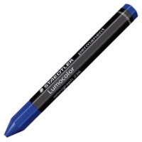 LAPIZ CERA PERMANENTE LUMOCOLOR OMNIGRAPH 12MM. AZUL STAEDTLER 236-3 (MIN12) (Espera 4 dias) en Huesoi