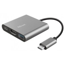 TRUST DALYX 3-IN-1 USB-C ADAPTER (Espera 4 dias) en Huesoi