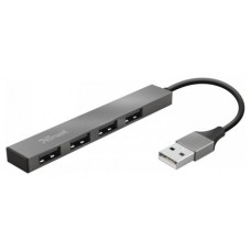 HUB USB 2.0 TRUST HALYX ALUMINIUM A 4xUSB-A 2.0 en Huesoi