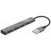 HUB USB 2.0 TRUST HALYX ALUMINIUM A 4xUSB-A 2.0 en Huesoi
