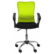 SILLA INFANTIL CARDENETE RESPALDO MALLA VERDE ASIENTO NEGRO PIQUERAS Y CRESPO 238GVNE (Espera 4 dias) en Huesoi