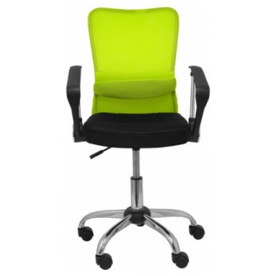 SILLA INFANTIL CARDENETE RESPALDO MALLA VERDE ASIENTO NEGRO PIQUERAS Y CRESPO 238GVNE (Espera 4 dias) en Huesoi