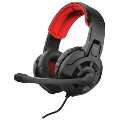 Trust GXT 411 Radius Auriculares Alámbrico Diadema Juego Negro, Rojo (Espera 4 dias) en Huesoi