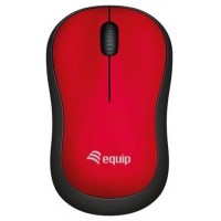 MOUSE EQUIP WIRELESS COMFORT MOUSE 1200DPI COLOR ROJO en Huesoi