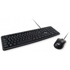 COMBO TECLADO + MOUSE USB EQUIP LIFE COLOR NEGRO en Huesoi