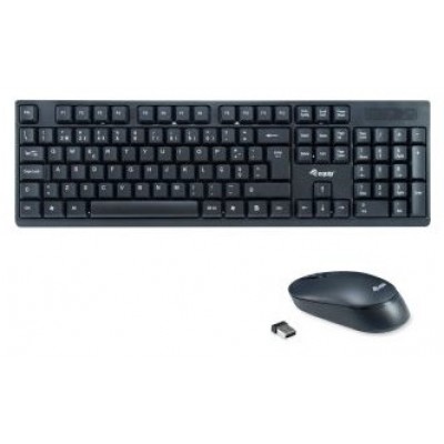 TECLADO Y MOUSE EQUIP LIFE WIRELESS COMBO 2.4GHZ COLOR en Huesoi