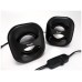 ALTAVOCES 2.0 EQUIP LIFE MINI 6W RMS COLOR NEGRO JACK en Huesoi