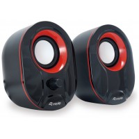 ALTAVOCES 2.0 EQUIP LIFE 6W RMS COLOR NEGRO Y ROJO en Huesoi