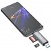 CARD READER EXTERNO EQUIP USB 3.0 DOBLE CONEXION USB & en Huesoi