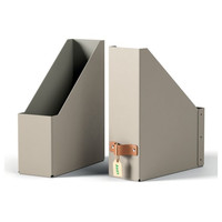 PACK 2 REVISTEROS DE CART&Oacute;N COLOR BEIGE LEITZ 24710012 (Espera 4 dias) en Huesoi