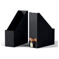 PACK 2 REVISTEROS DE CART&Oacute;N COLOR NEGRO LEITZ 24710095 (Espera 4 dias) en Huesoi