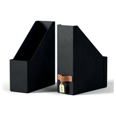 PACK 2 REVISTEROS DE CART&Oacute;N COLOR NEGRO LEITZ 24710095 (Espera 4 dias) en Huesoi