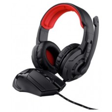 KIT GAMING TRUST BASICS COMPUESTO POR HEADSET Y MOUSE en Huesoi