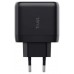 CARGADOR PARED/VIAJE USB-C 65W + CABLE USB-C MAXO NEGRO TRUST (Espera 4 dias) en Huesoi