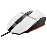 MOUSE TRUST GAMING RGB GXT 109W FELOX COLOR BLANCO en Huesoi