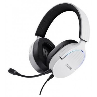 HEADSET TRUST GAMING GXT 490 BLANCO FAYZO 25302 USB en Huesoi