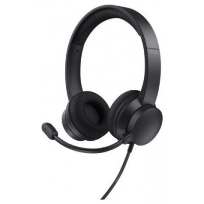 AURICULARES TRUSTR HS-260 USB ENC BK en Huesoi