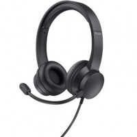 HEADSET TRUST HS-201 25373 USB MICROFONO PLEGABLE en Huesoi HEADSET TRUST HS-201 25373 USB MICROFONO PLEGABLE en Huesoi