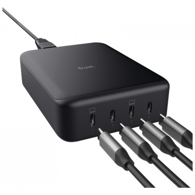 CARGADOR TRUSTGA MAXO 240W 4 USB C en Huesoi