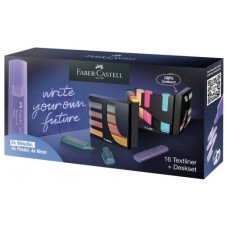 Faber-Castell 254603 marcador 16 pieza(s) Punta de cincel Metálico, Multicolor, Pastel (Espera 4 dias) en Huesoi