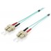 CABLE FIBRA OPTICA OM3 DUPLEX LIBRE HALOGENOS SC/SC en Huesoi